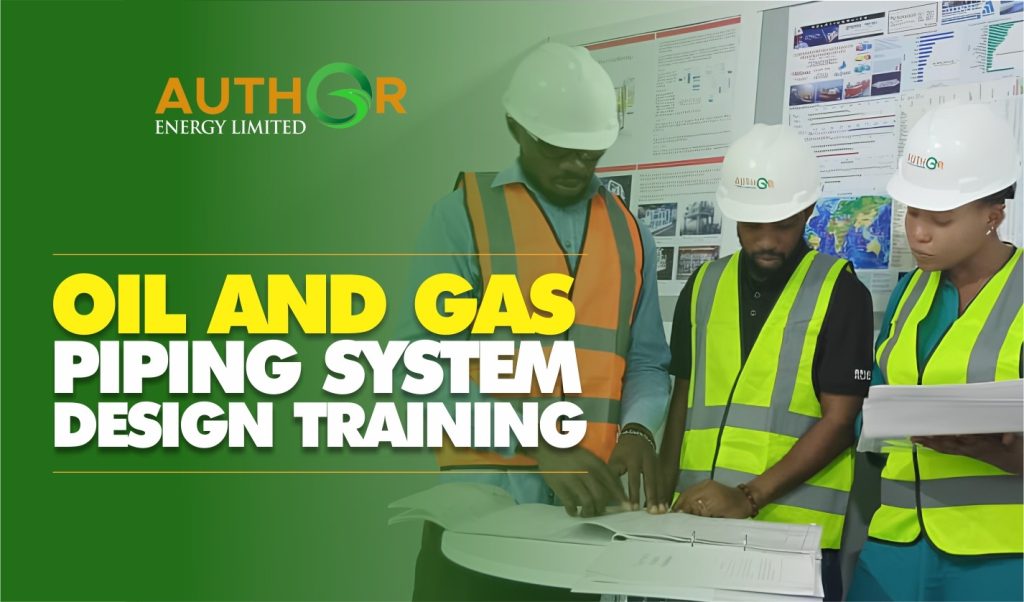 author energy oil and gas piping system design training